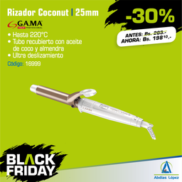 [I-16999] RIZADOR GAMA 25MM. COCONUT & ALMOND
