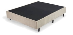 [I-17305] BASE BOX INTERSPRING 38CMX1.88X1.38M SUEDE BG TUBINHO