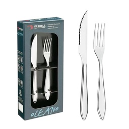 [I-16053] CONJUNTO P/ASADO 12 PZAS. OCEANO