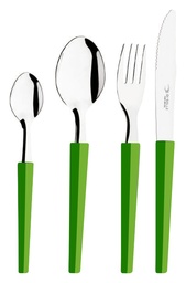 [I-17132] POTE 26 PIEZAS DI SOLLE RALLADOR VERDE