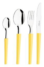 [I-17134] POTE 26 PIEZAS DI SOLLE RALLADOR AMARILLO
