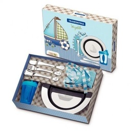 [I-6193] JUEGO PARA NIÃ±OS 6 PZAS TRAMONTINA 64250/640