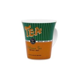 [I-2013] JARRO MUG TULIPA 330 ML.VERDE CON CAFE