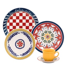 [I-19040] VAJILLA 30 PIEZAS DOLCE VITA P-J164-6838-1