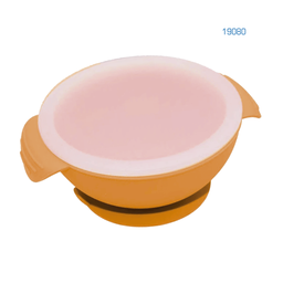 [I-19080] BOWL DE SILICONA C/BASE DE ASPIRACION 13CM P-7891361283217