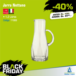 [I-11908] JARRA NETTUNO 1.2 L BORMIOLI P-352200